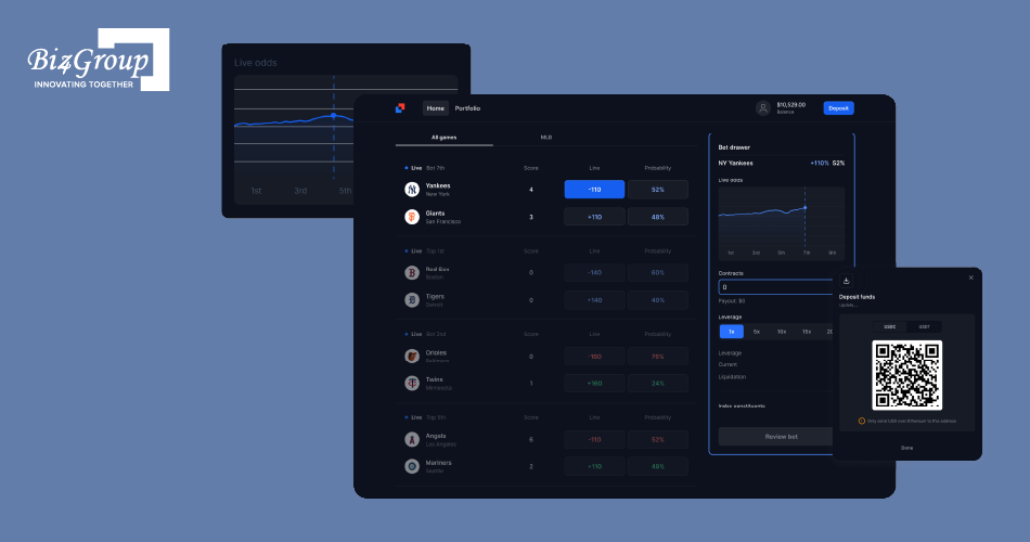 real-time sports betting platform