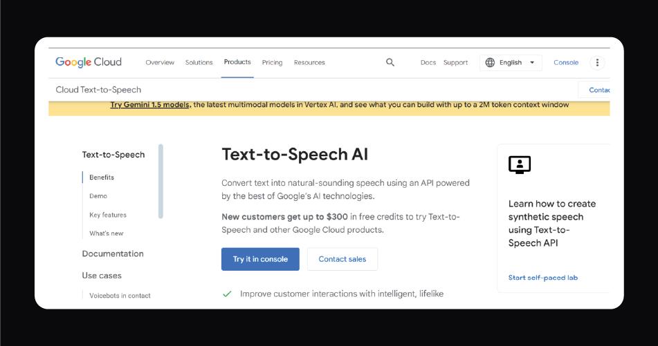 google-text-to-speech